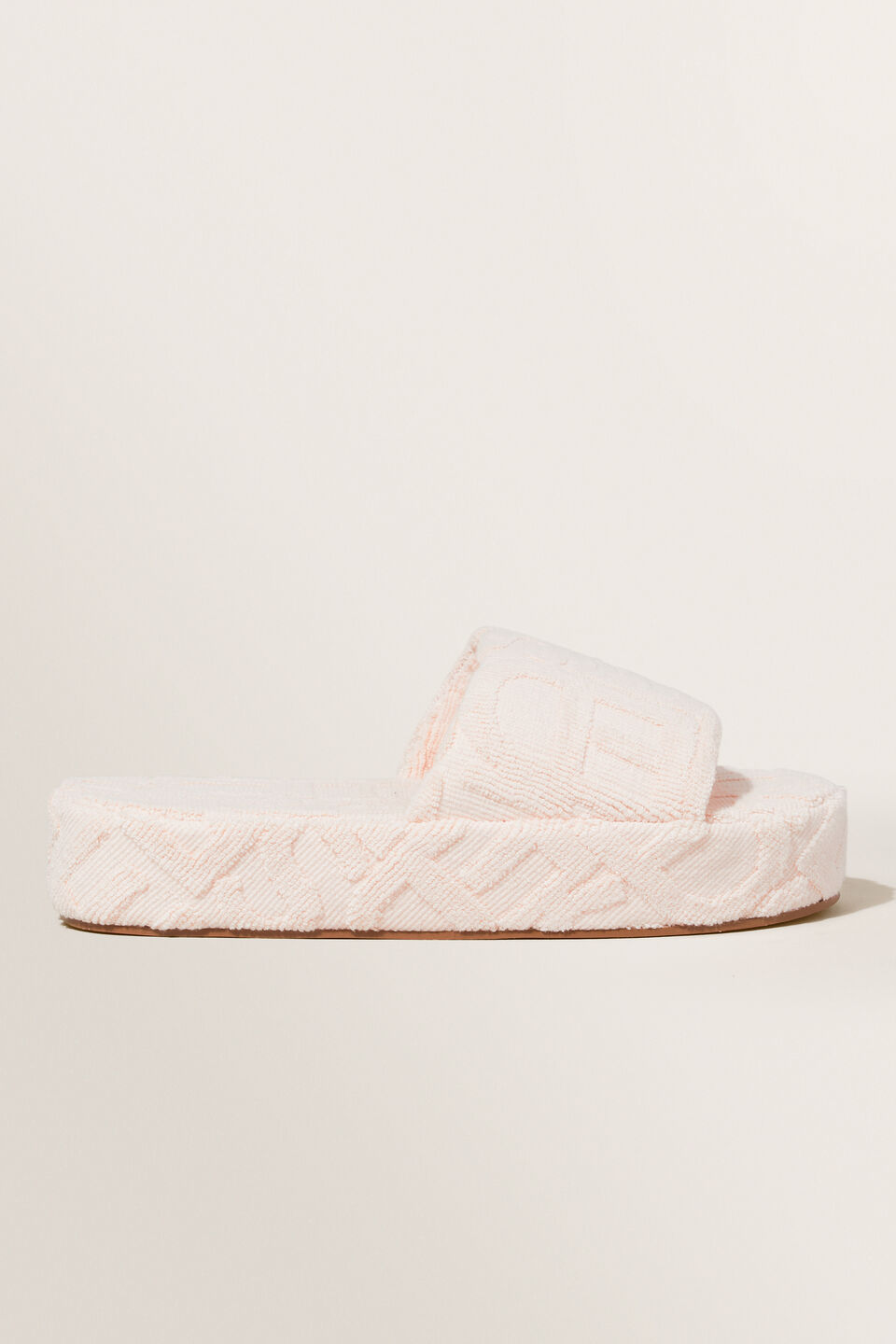 Christa Terry Towel Sandal  Pale Blossom  hi-res