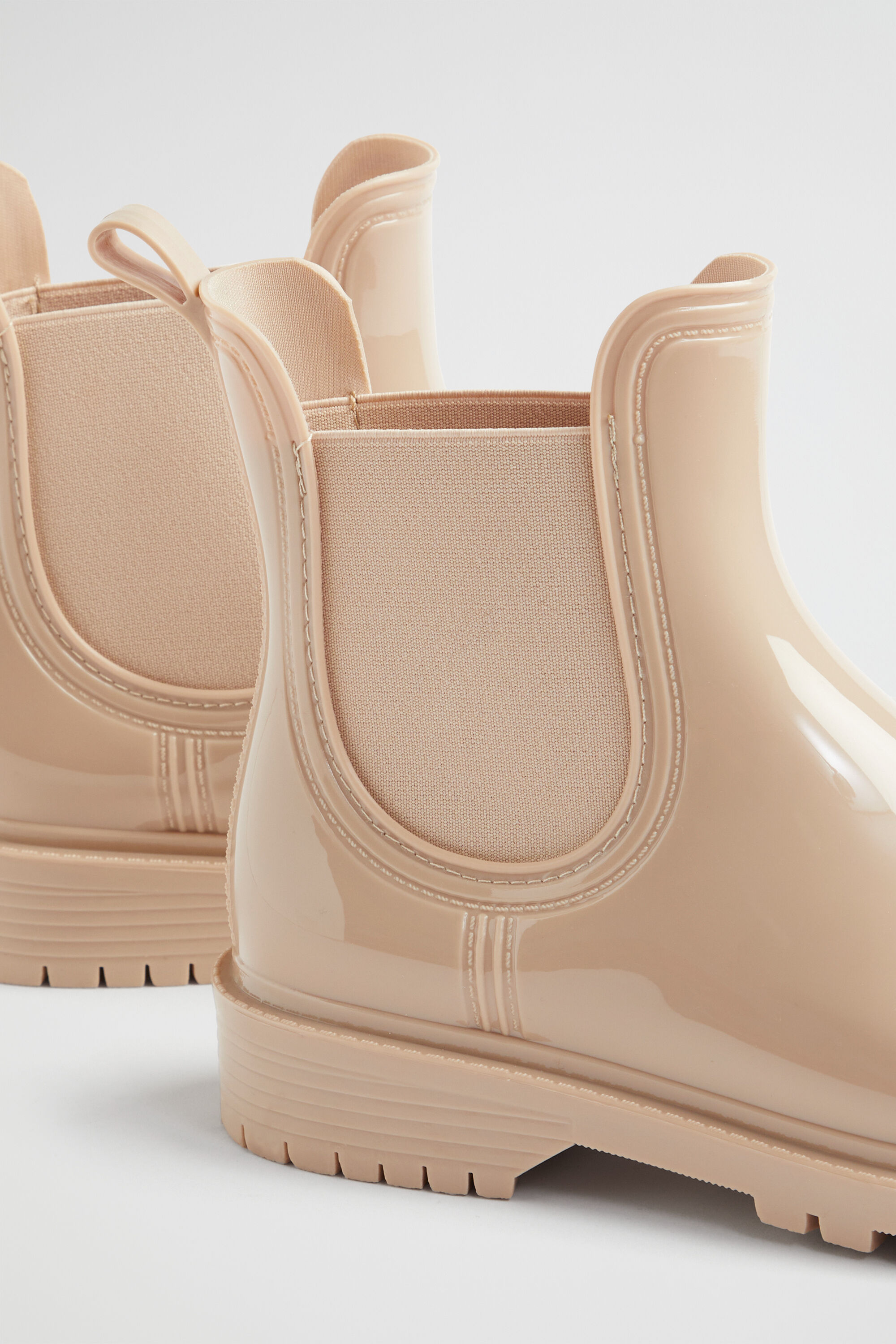 Jelly ankle top boots