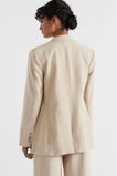 Textured Relaxed Blazer  Cool Sand  hi-res