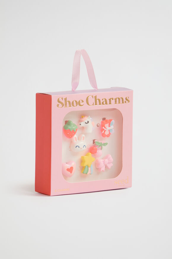 Shoe Charms  Pink Multi  hi-res