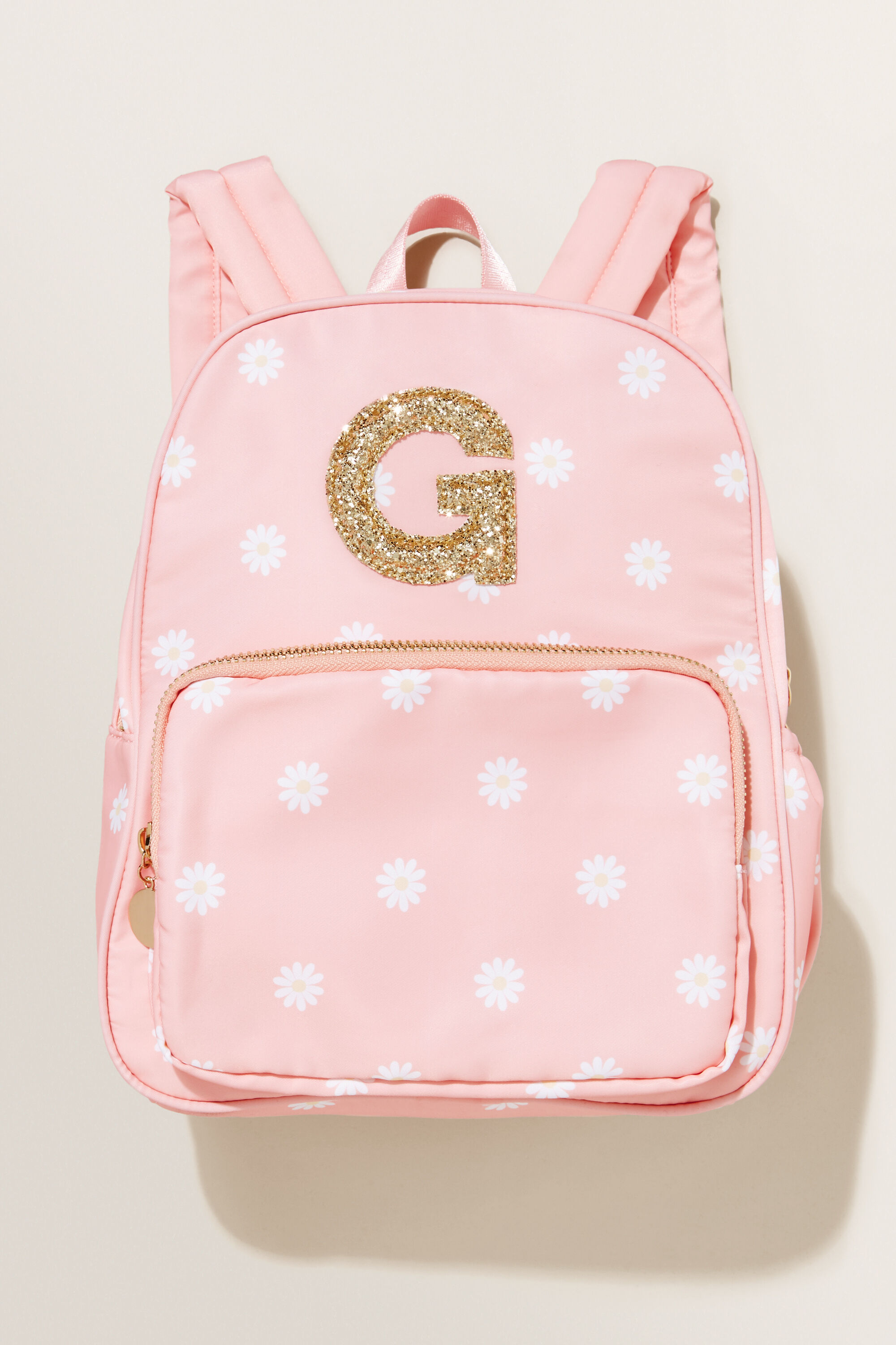 Initial backpack top purse