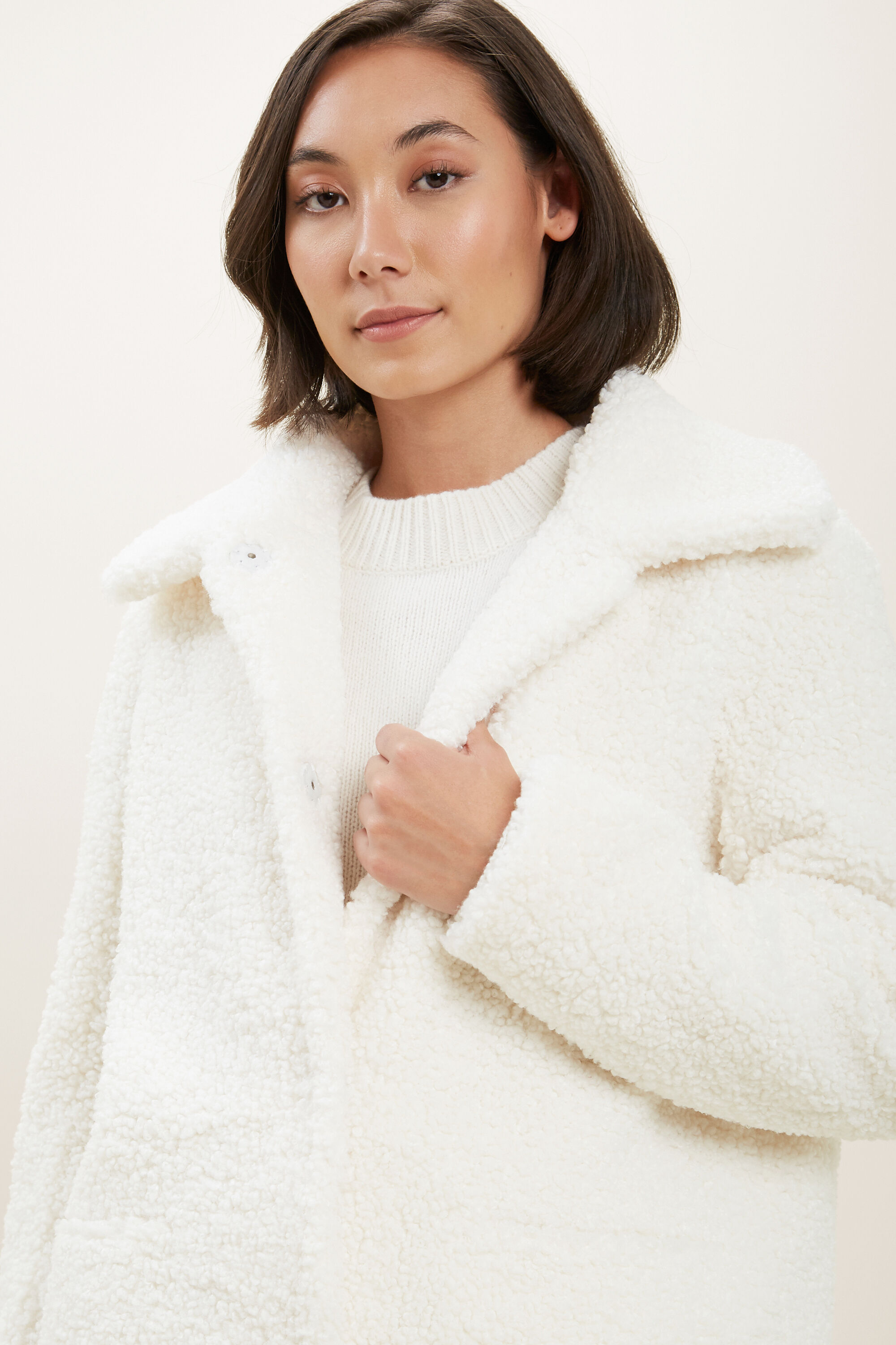 Seed teddy hotsell coat