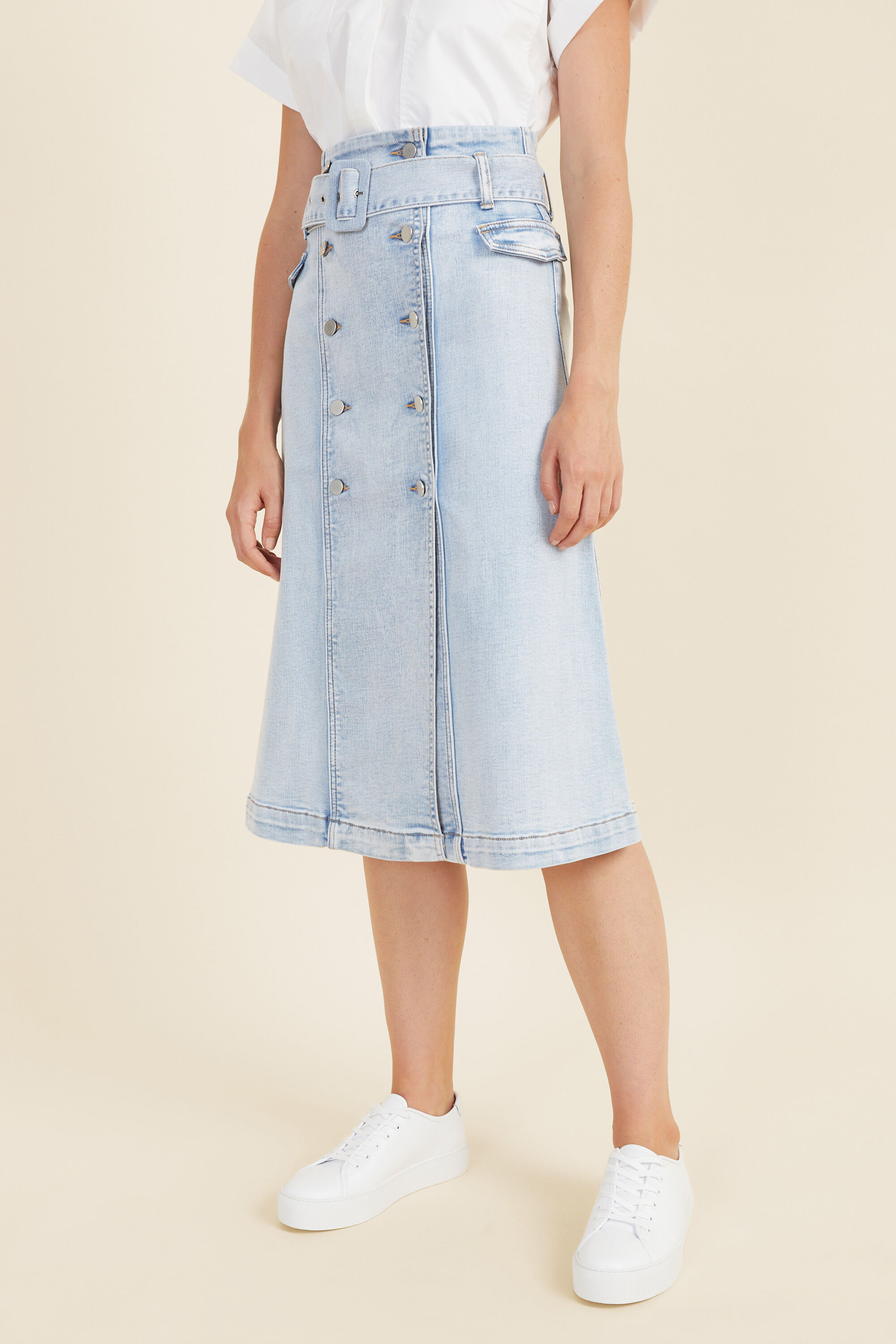 Seed heritage cheap denim skirt