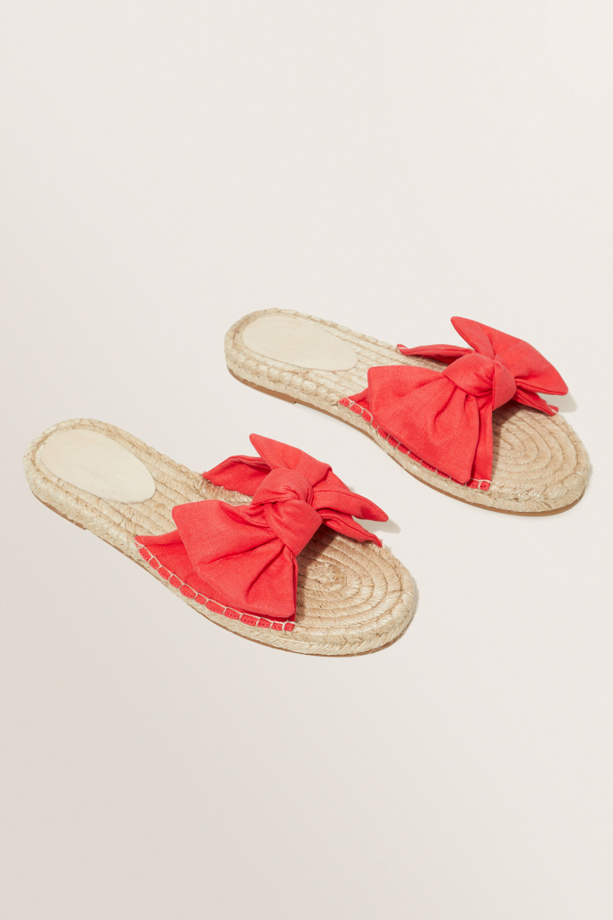 Bow espadrilles on sale