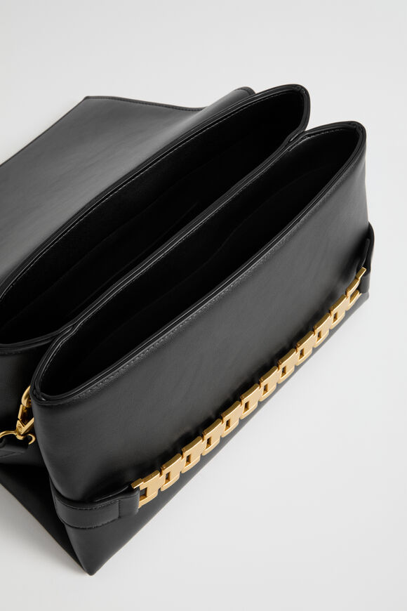 Chain Handbag  Black  hi-res