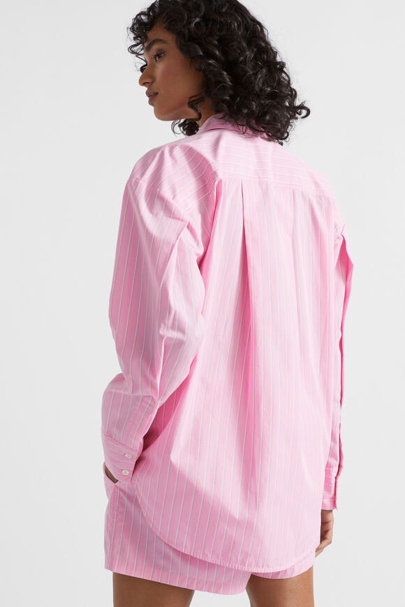 Stripe Pocket Front Shirt  Pink Gin Stripe  hi-res