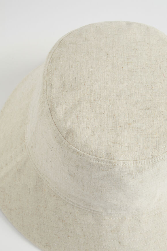 Fabric Bucket Hat  Natural  hi-res
