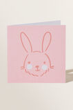 Small Rabbit Card  Multi  hi-res