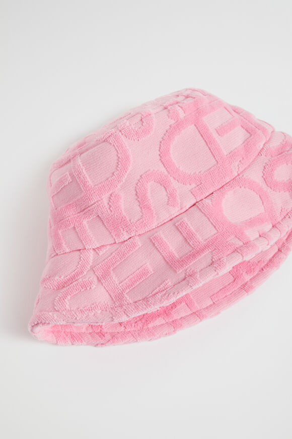 Seed Logo Terry Bucket Hat  Candy Pink  hi-res