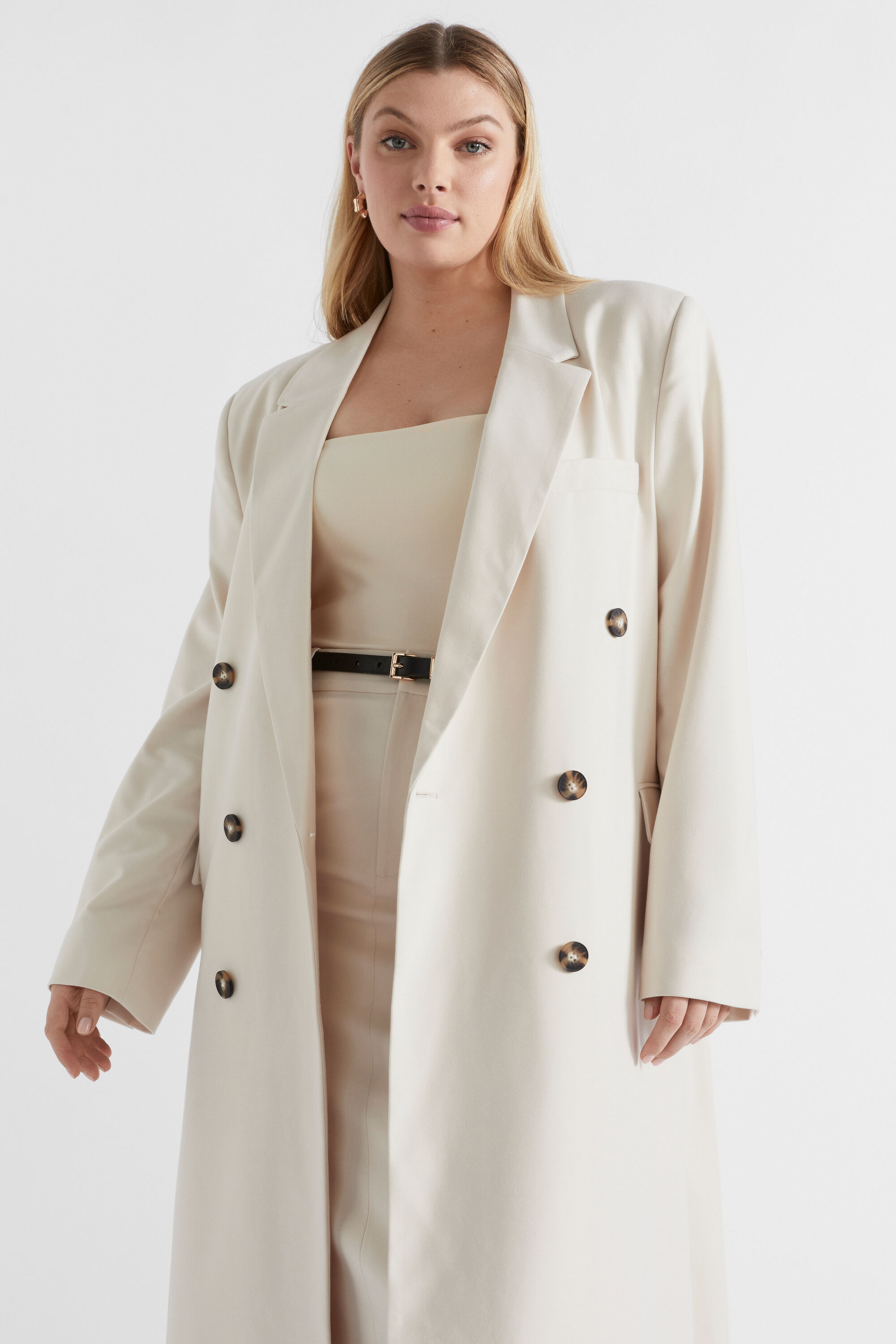 Longline tailored clearance jacket