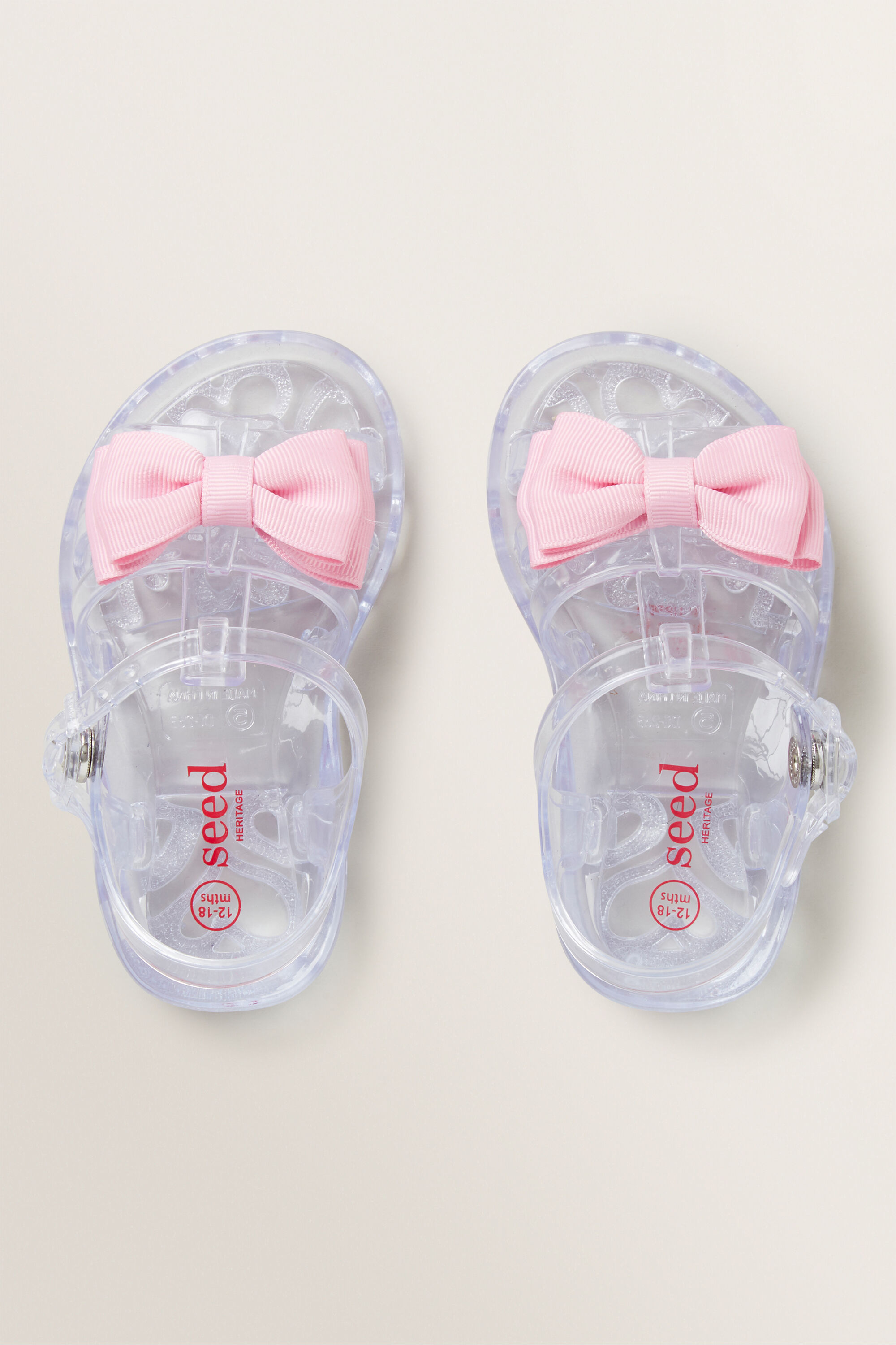 Seed discount jelly shoes