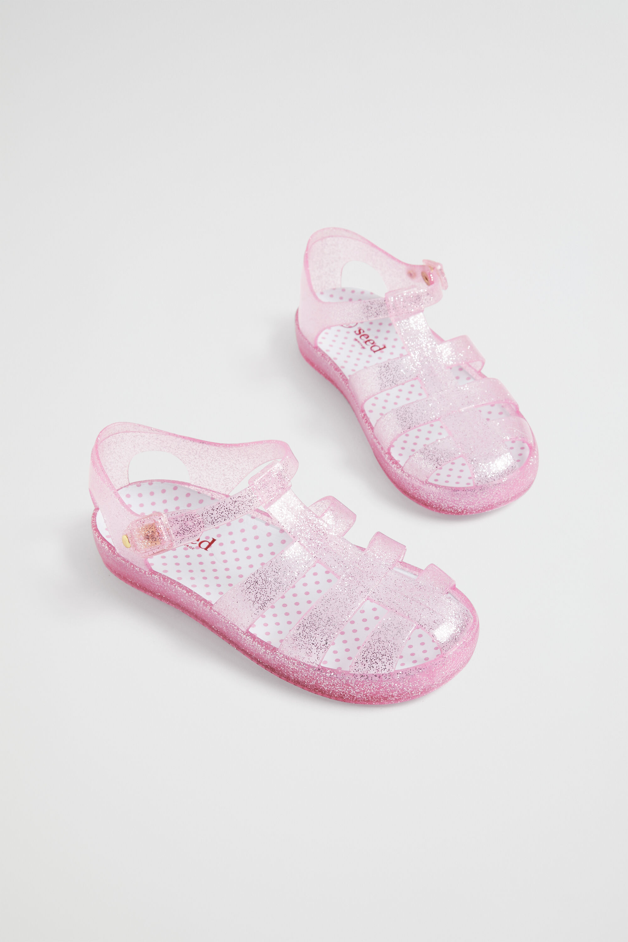 Caged jelly sandals sales