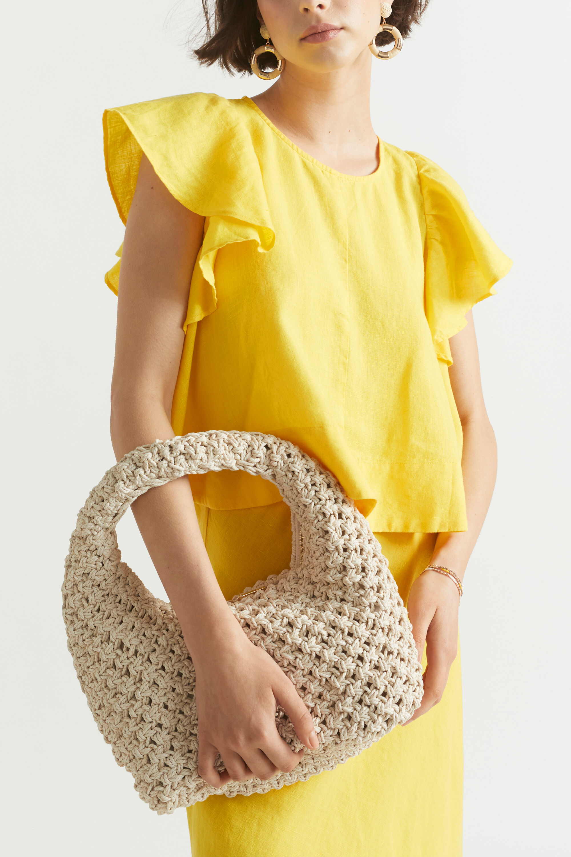 Crochet rope bag new arrivals
