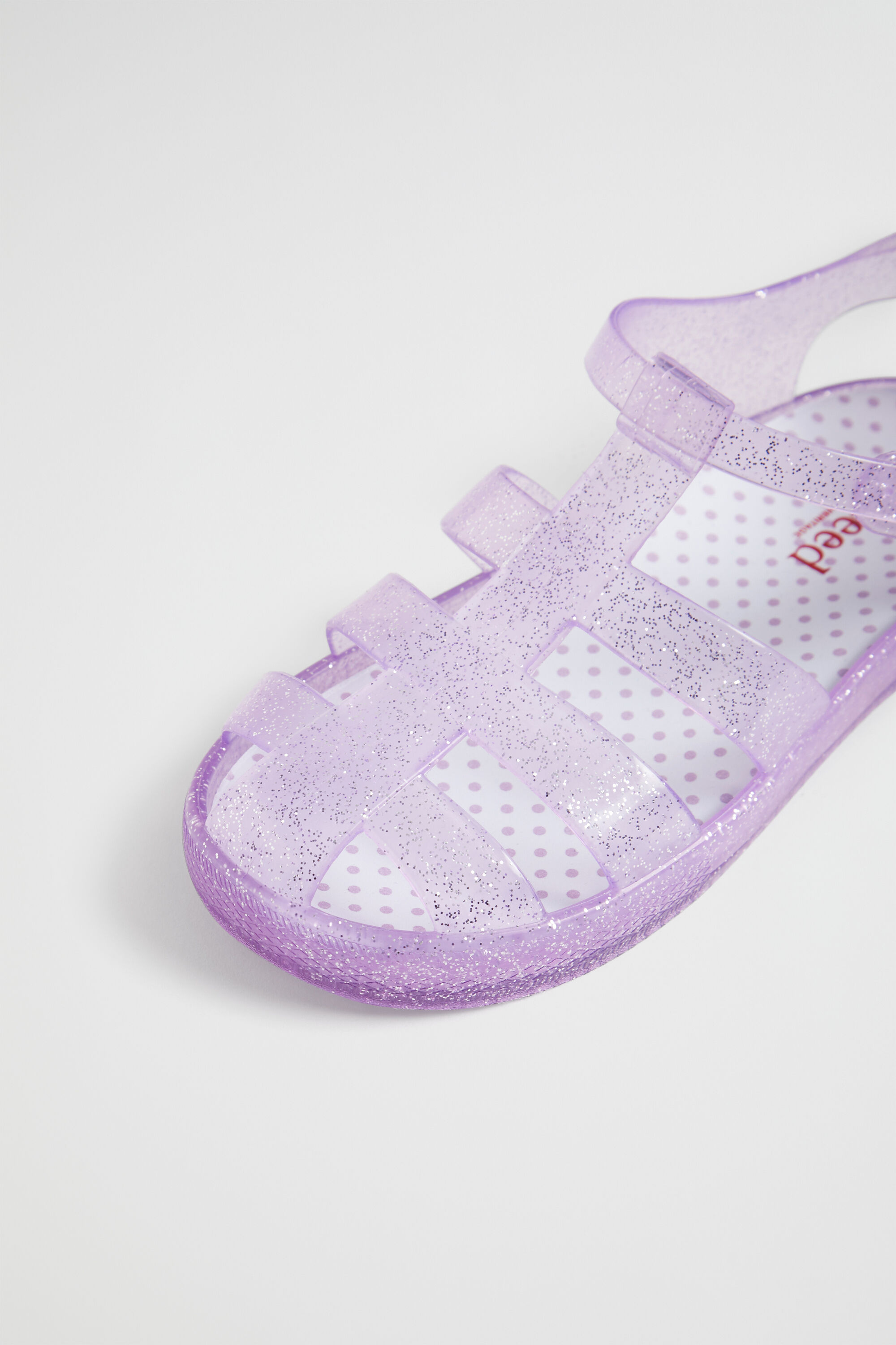 Caged jelly shoes online