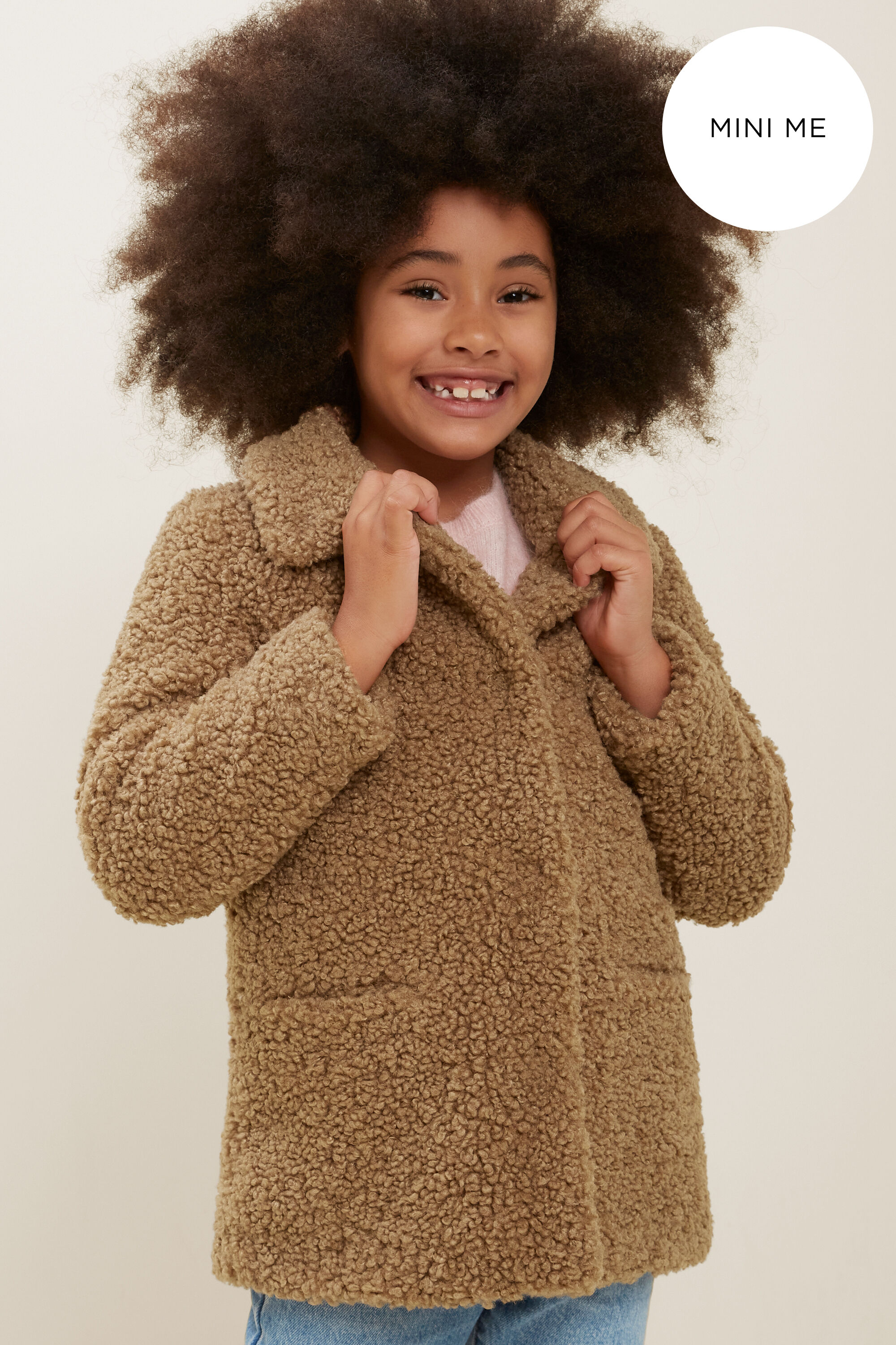 Mini Me Teddy Coat Seed Heritage