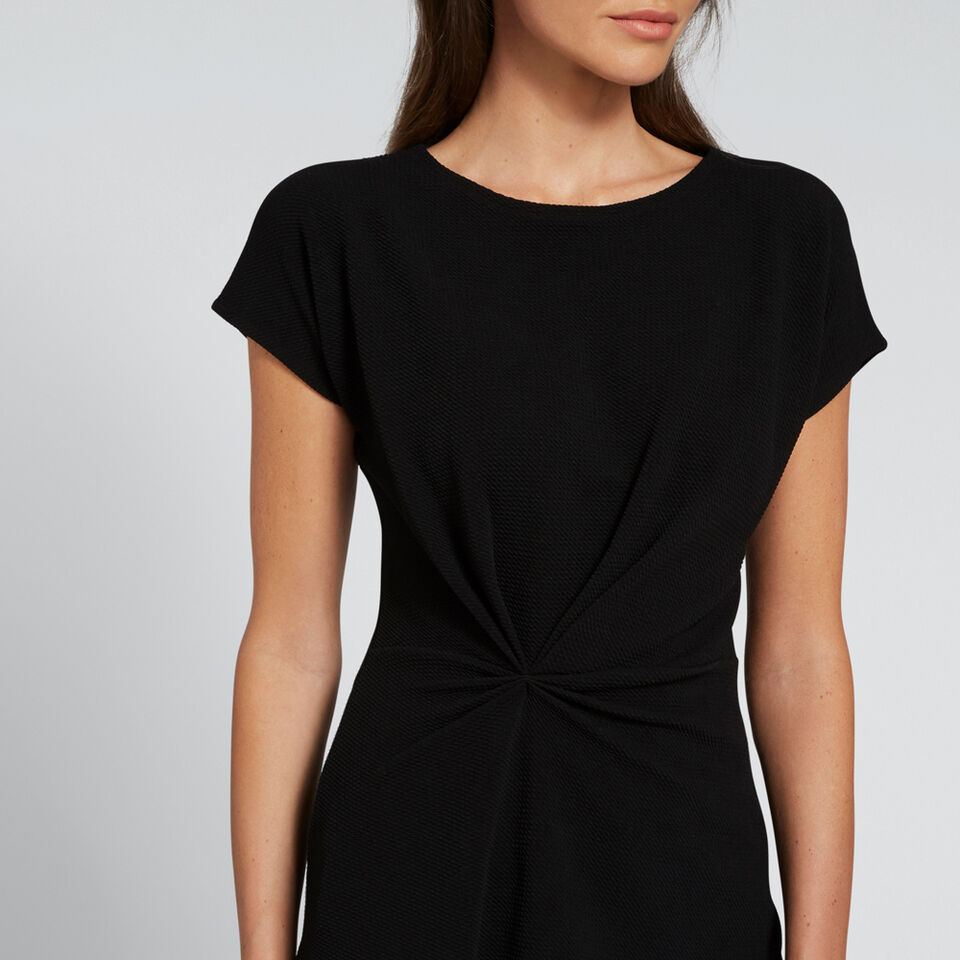 Gathered-Detail Tee