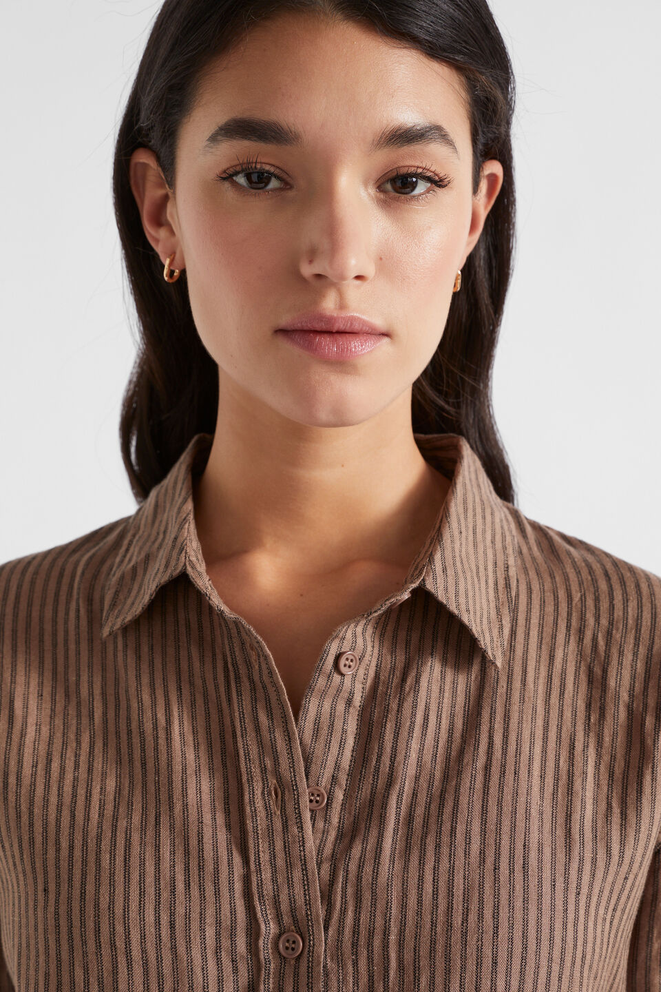 Core Linen Boyfriend Shirt Seed Heritage