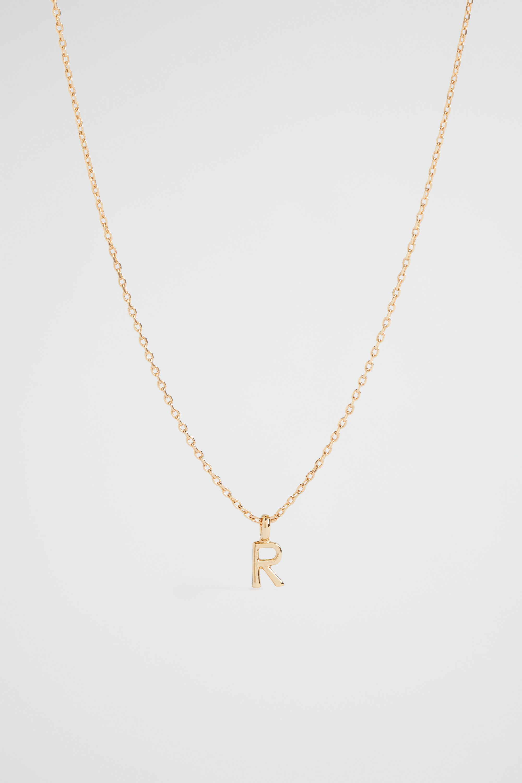 Big Initial R Necklace in 925 Sterling Silver | JOYAMO - Personalized  Jewelry