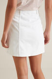 Button Front Mini Skirt    hi-res
