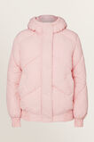 Hooded Puffer Jacket  Bubblegum Pink  hi-res