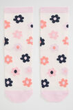 Floral Sock  Softest Pink  hi-res