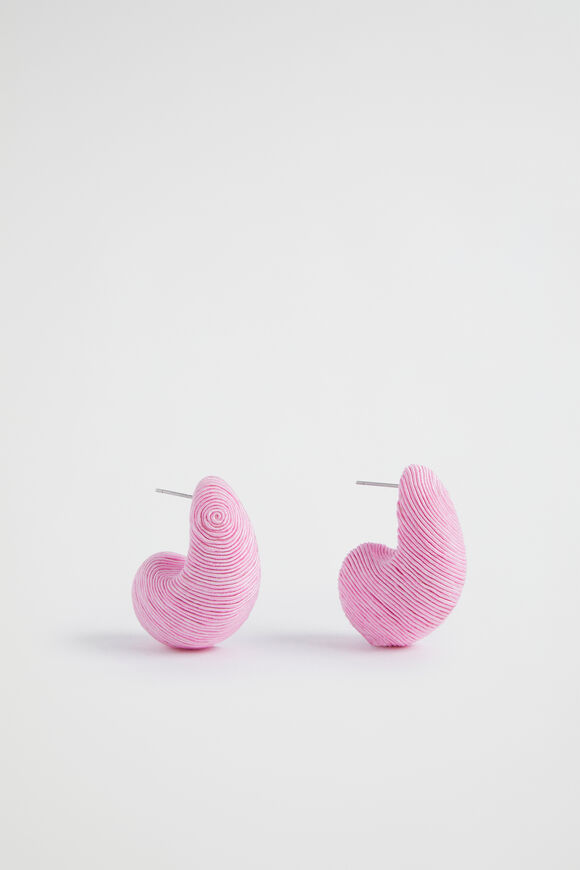 Thread Wrapped Drop Earring  Pink Gin  hi-res