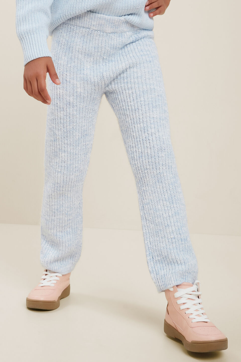 Speckle Knit Trousers  Bluebelle Marle