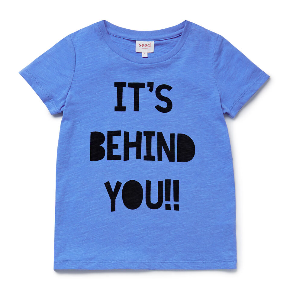 It's Behind You Tee  
