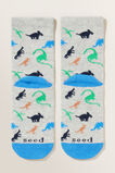 Dinosaur Print Socks  Multi  hi-res