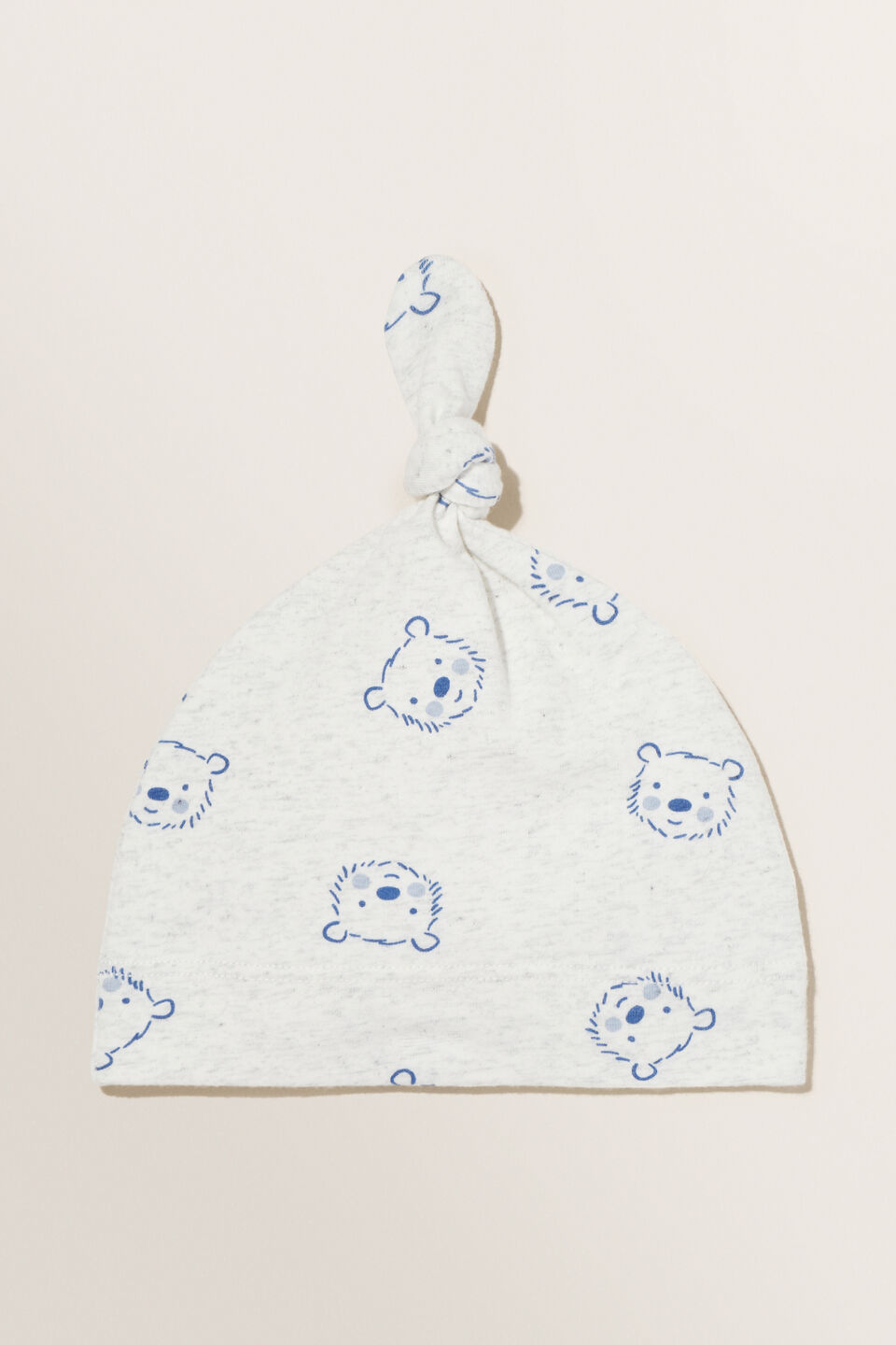 Bear Knot Hat  Icy Marle