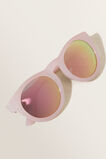 Pink Round Sunglasses  Pink  hi-res