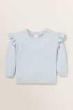 Brushed Marle Sweater  Baby Blue Marle  hi-res