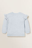 Brushed Marle Sweater  Baby Blue Marle  hi-res