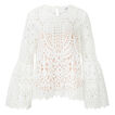 Lace Frill Sleeve Blouse  1  hi-res