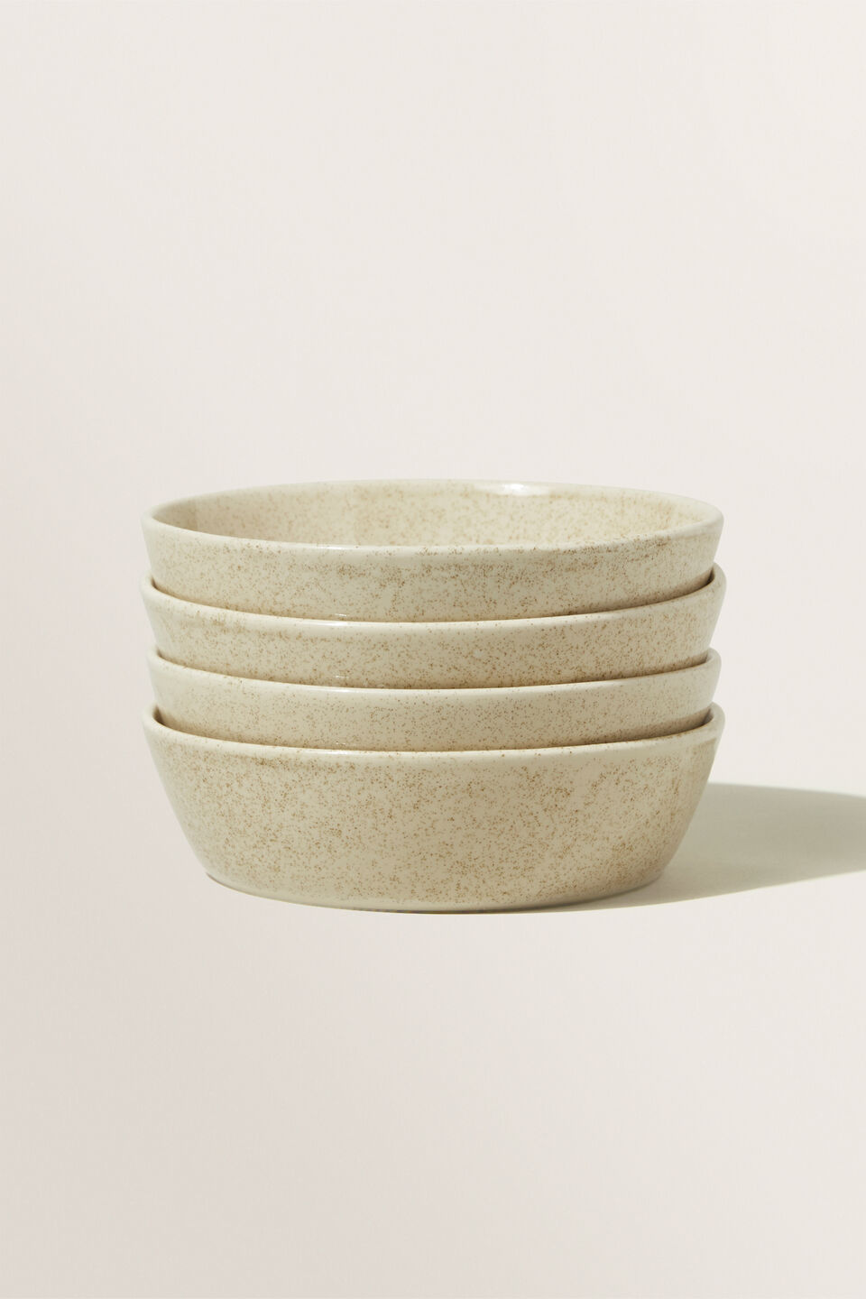 Tate Pasta Bowl  Oat Speckle