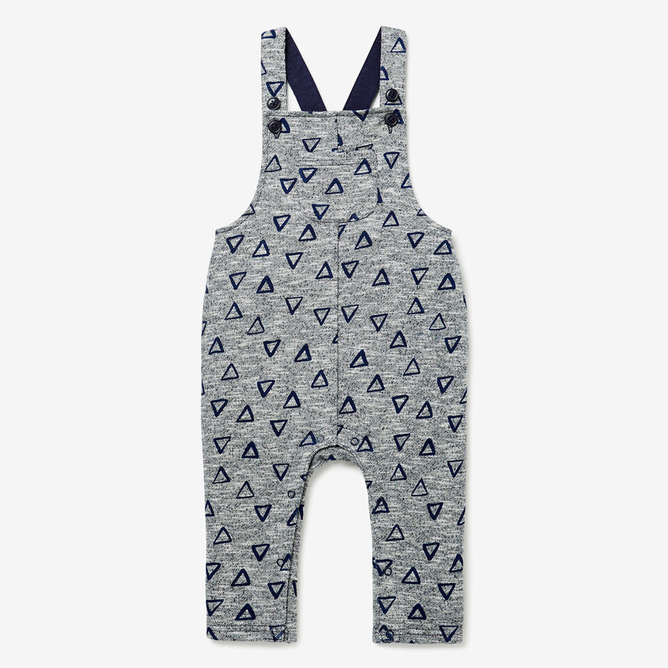 Triangle Terry Overalls  