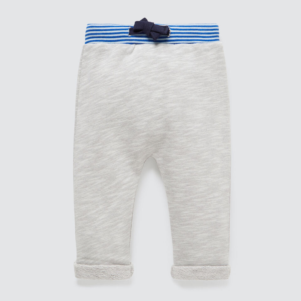 Speckle Roll Track Pant  