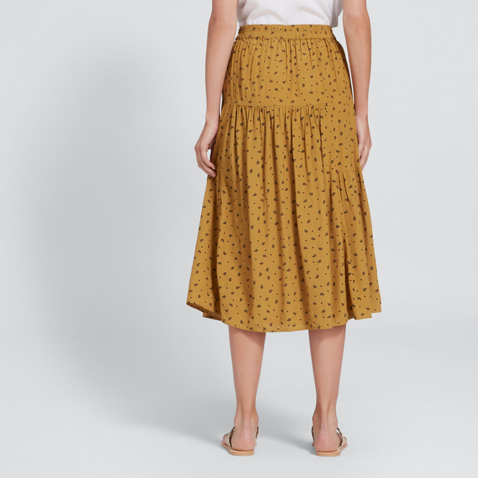 Paisley Maxi Skirt  