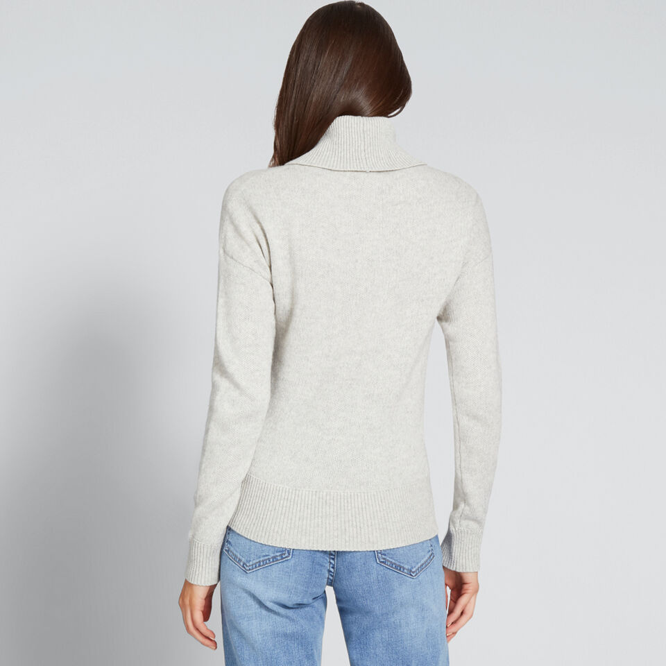 Twist Front Sweater  