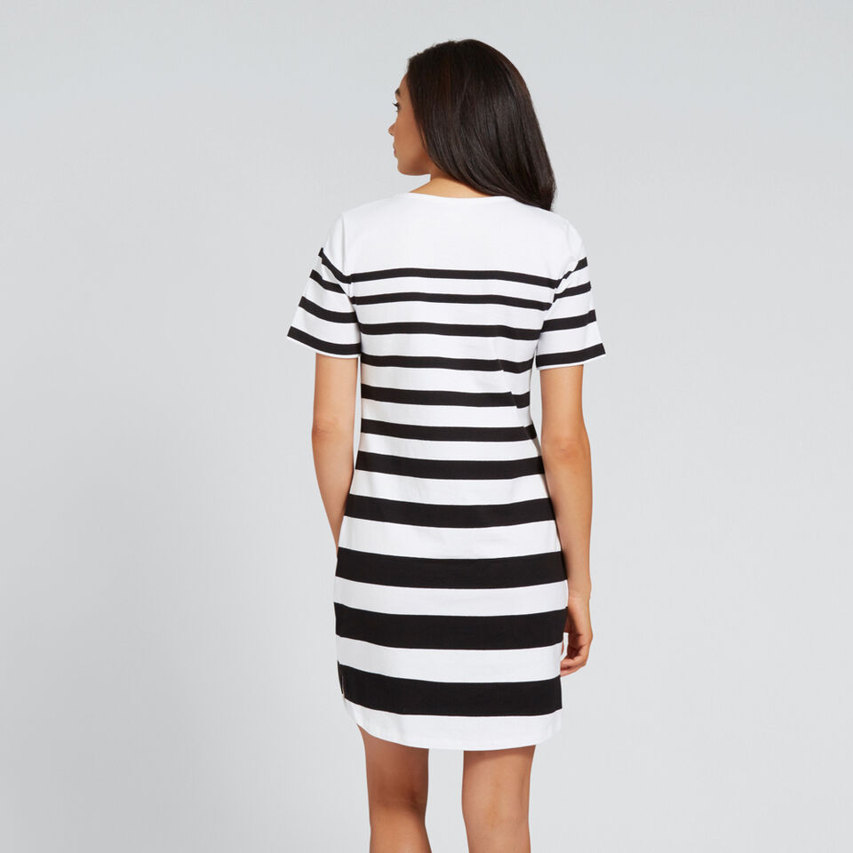 Variegated Stripe Dress  