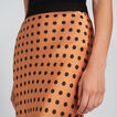 Printed Satin Skirt    hi-res