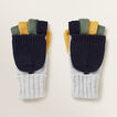 Colour Block Mitten Gloves    hi-res