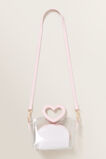 Transparent Heart Handle Bag    hi-res