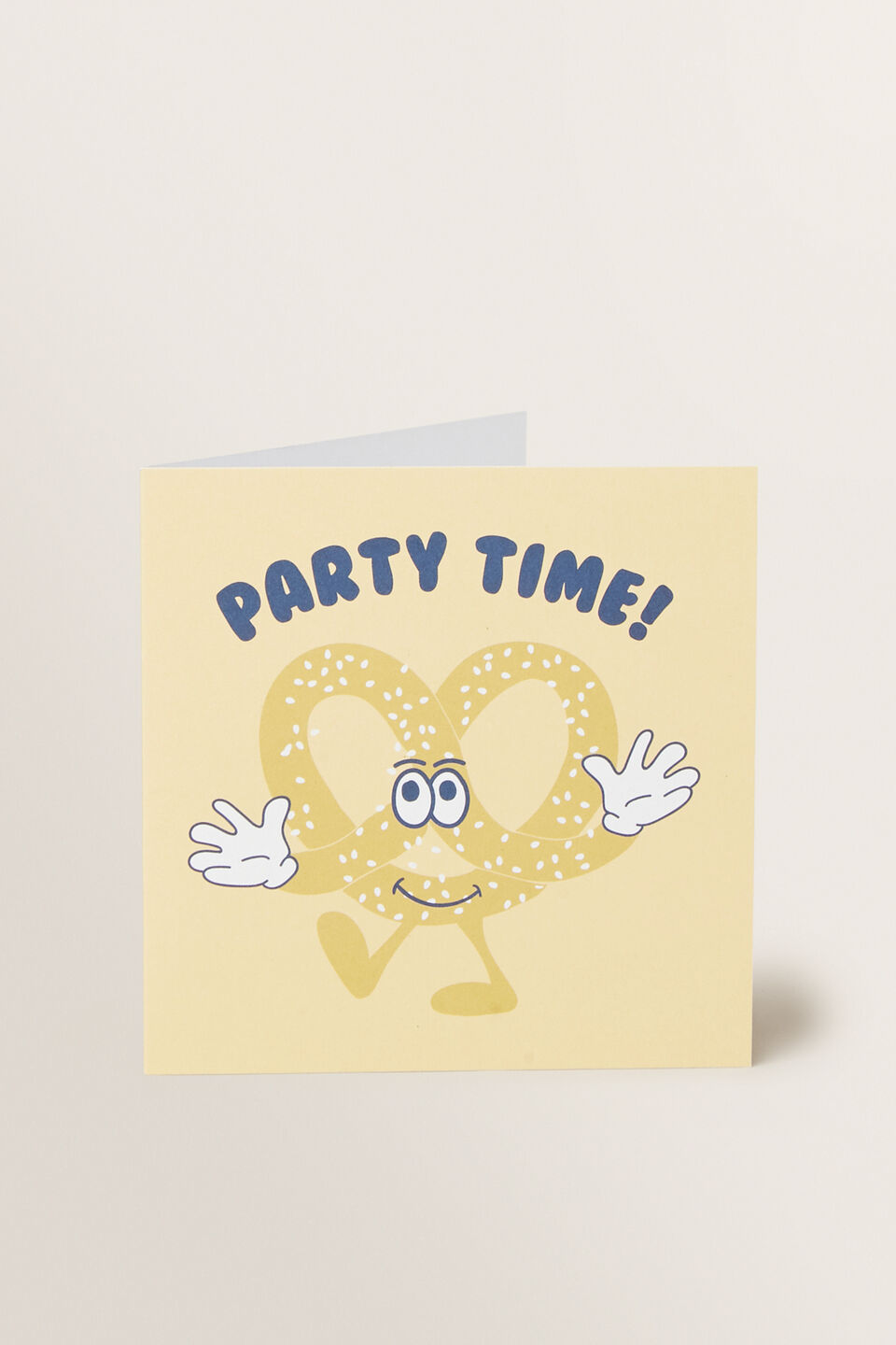 Pretzel Party Time Card  Multi