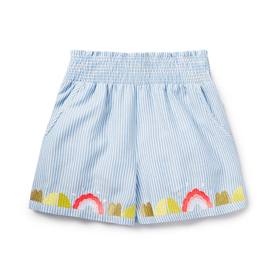 Embroidered Soft Short  