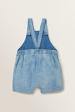 Patched Denim Overall    hi-res