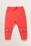 Novelty Mouse Trackpant  Berry  hi-res
