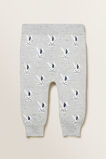 Print Knitted Pant  Cloudy Marle  hi-res