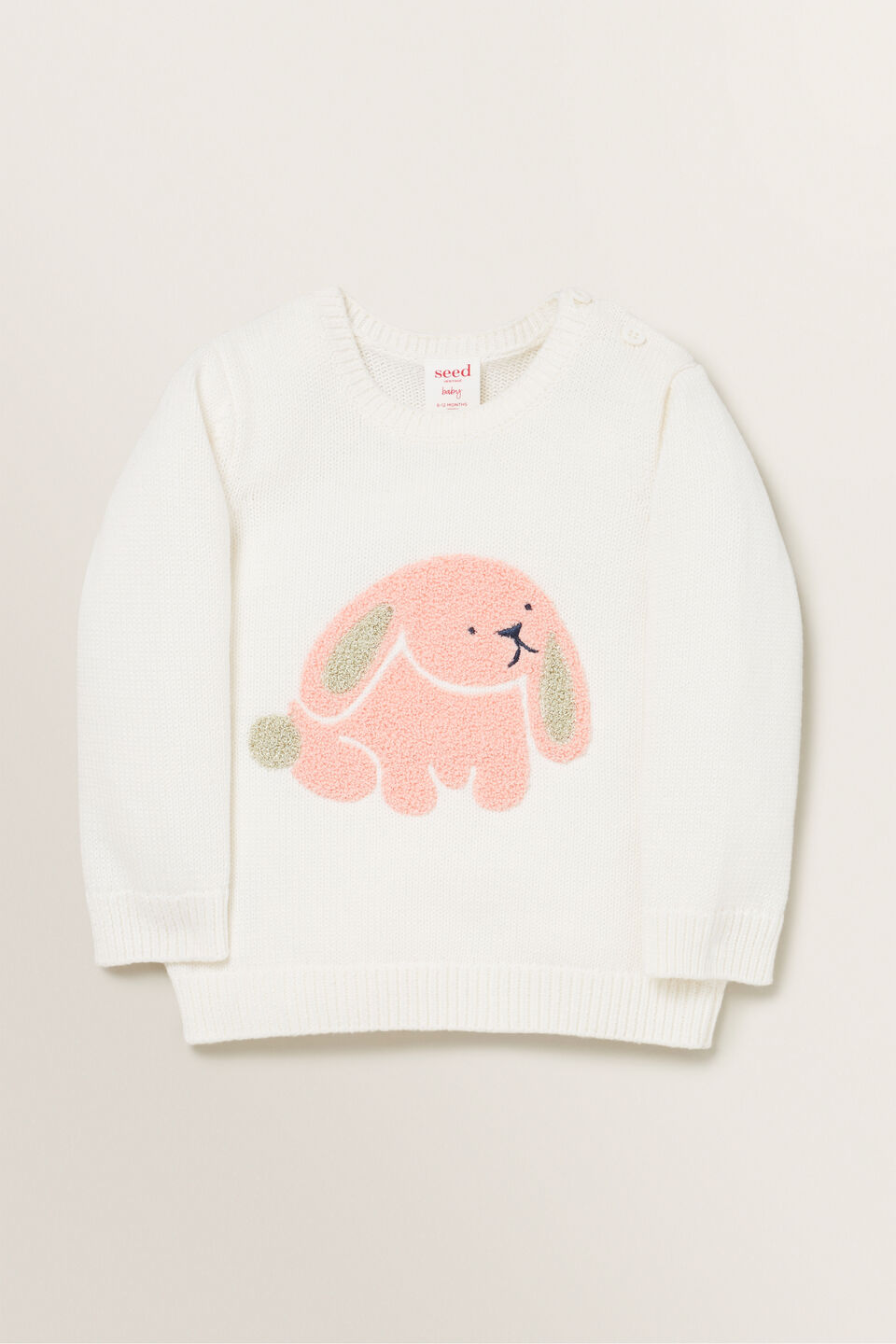 Chenille Bunny Sweater  