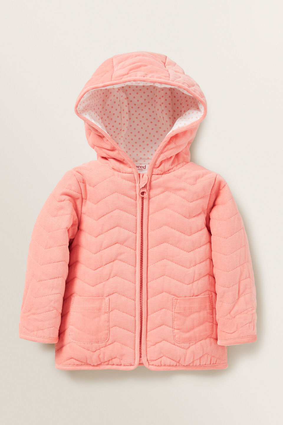 Quilted Cord Jacket  